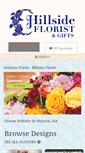 Mobile Screenshot of hillsideflorist.biz